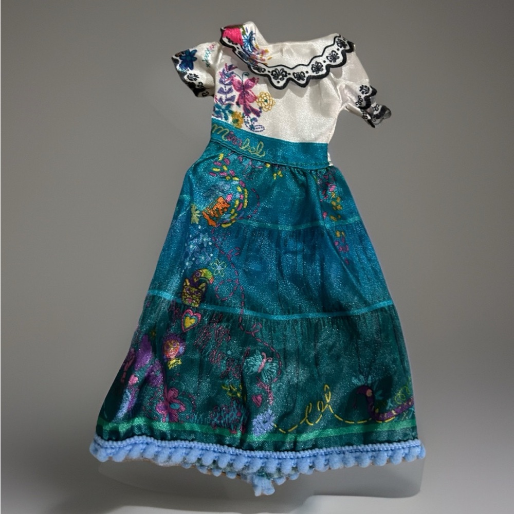 Disney Encanto Mirabel Madrigal Doll Replacement Dress Jakks Pacific 8”